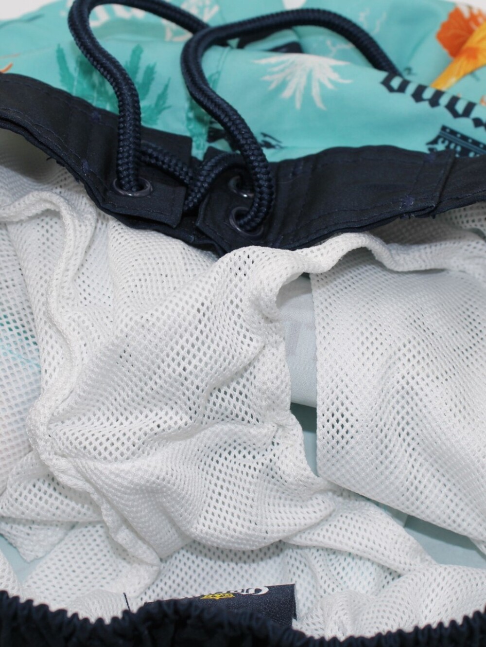 Corona Teal Navy Swim Trunks Men's Small 28/30 - Picture 5 of 6